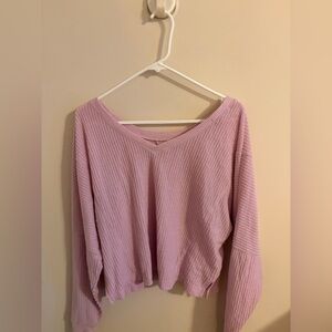 Aeropostale Light Pink Knit Top